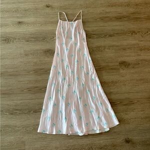 Like New RIXO x Sabina Socol Sylvie Midi Slip Dress